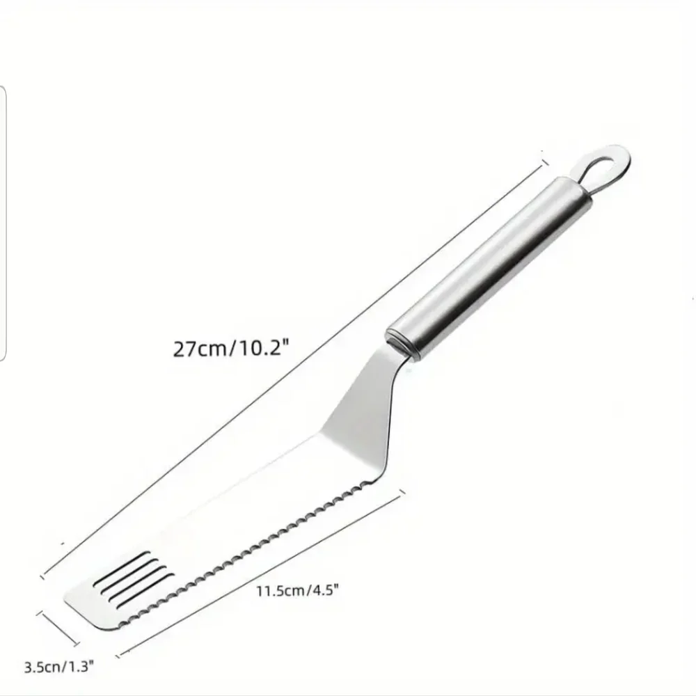 Kai Komono Silver Cake Server